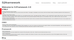 Desktop Screenshot of demo.52framework.com